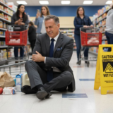 Man after slip and fall in Atlanta grocery store