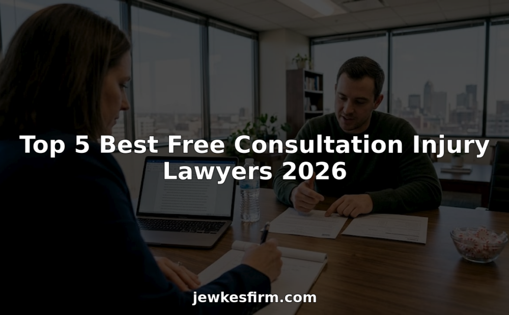 Lawyer and client discuss injury consultation