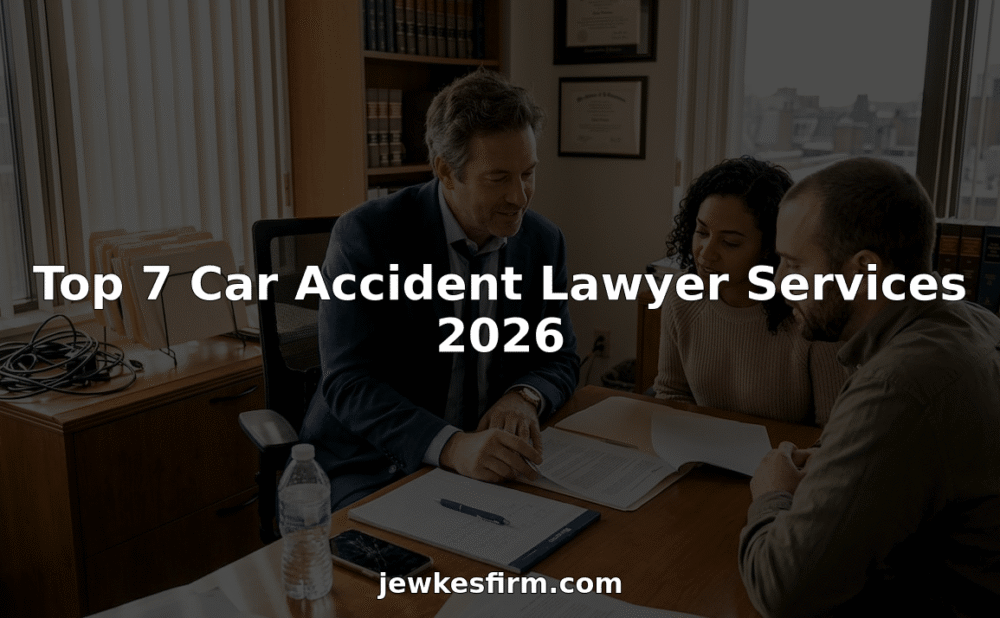 Attorney meeting with clients in law office