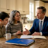 Georgia family meeting attorney about wrongful death