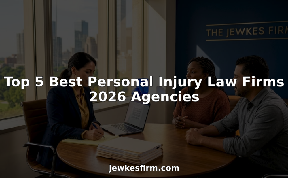 Attorney consulting clients in bright law office