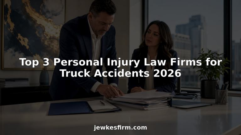 Legal consultation for truck accident victim at desk