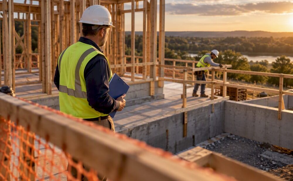 Safety inspection at Georgia construction site