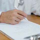 Attorney reviewing medical documents for an Atlanta injury claim
