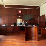 Atlanta law students participating in a mock personal injury trial
